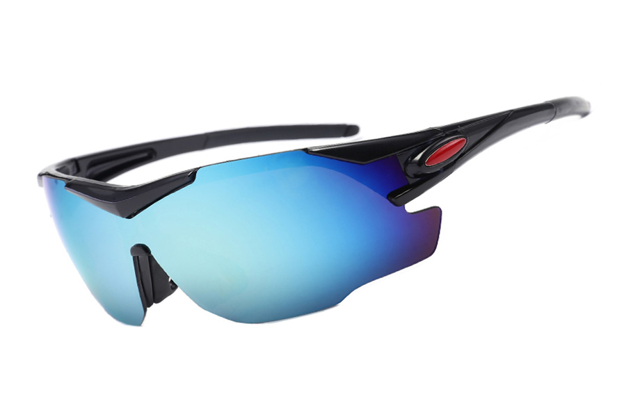 Windproof Polarized Uv Mirrored Lens Cycling Glasses